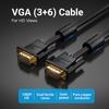 VENTION DAEBQ 20м 1080P 60Гц VGA 3+6 Папа-папа Позолоченный кабель с разъемами