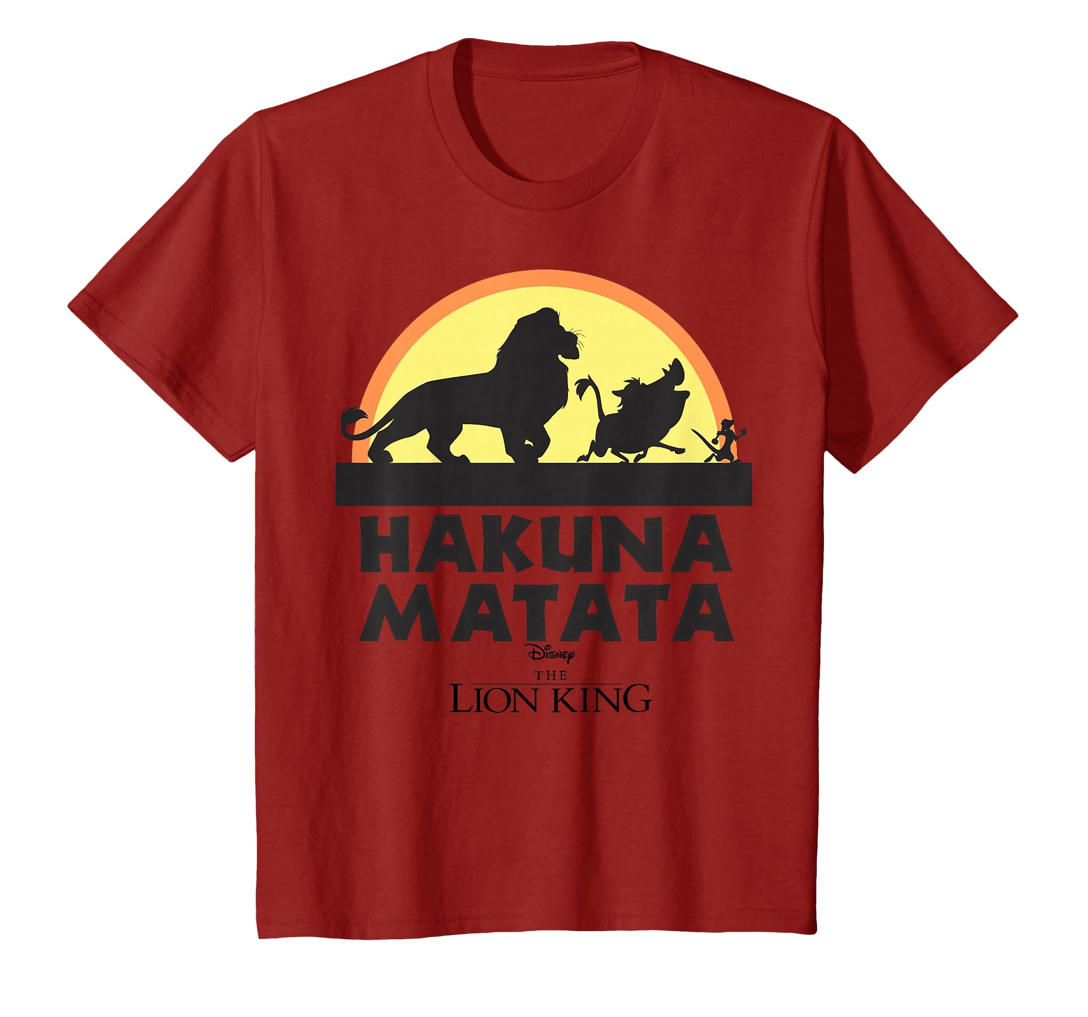 

Disney The Lion King Classic Logo Silhouette T-Shirt