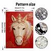 DIY Pearl Diamond Art Painting kits for Adult and Beginners, Majestic Horse Sparkling Painting Craft Home Wall Decor handmade Gift