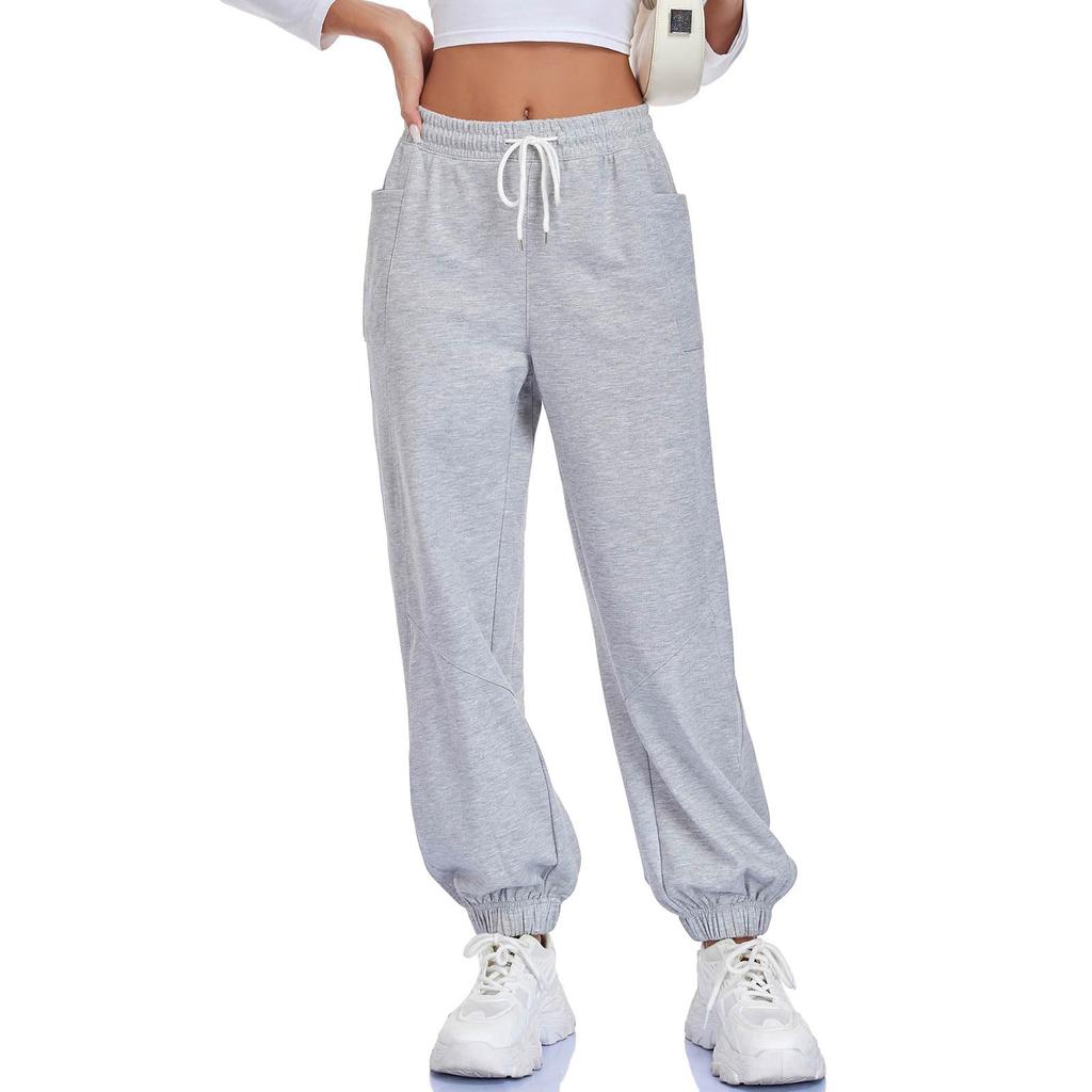 Women High Waist Sweatpants Joggers Drawstring Pants Bottoms