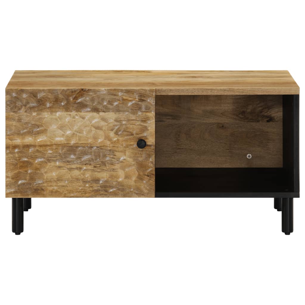 Coffee Table 80x50x40 Cm Solid Mango Wood