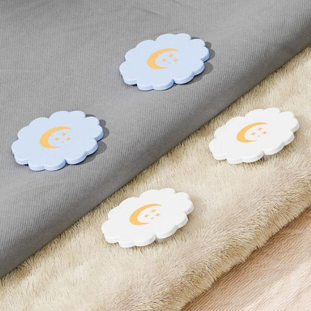 Flower Shape Bed Sheet Clips Plastic Bed Cover Fastener Multifunctional Bed Sheet Holder  Bedroom