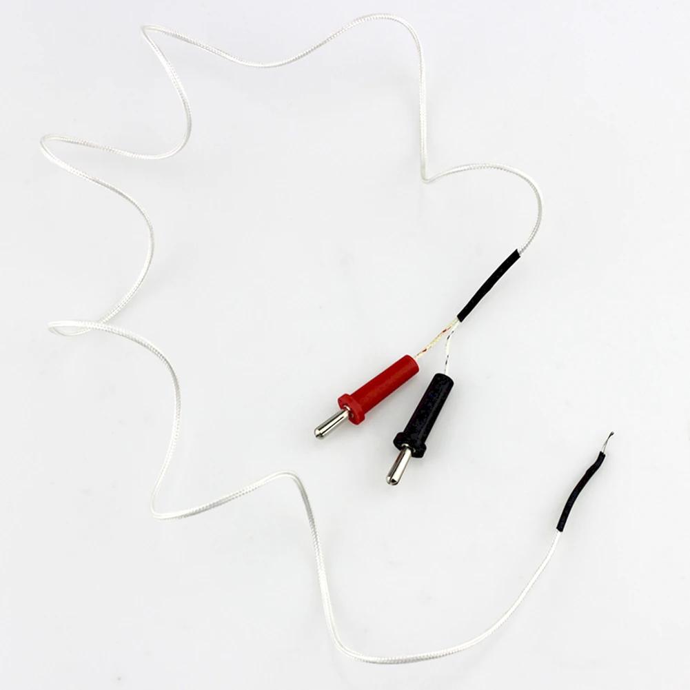 K-type Thermocouple Sensor Digital Probe Tester 100cm 1M Wire Temperature Measuring 1.4cm Interface Temperature Sensor