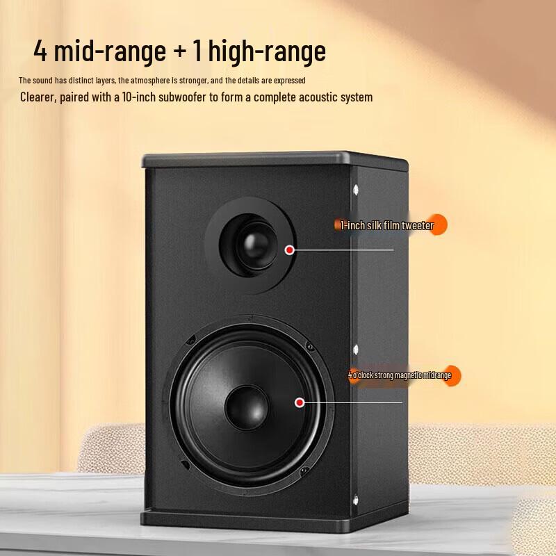 SAST A20 Home KTV Audio System with Bluetooth and Dual Mics CN plug (adapter included)