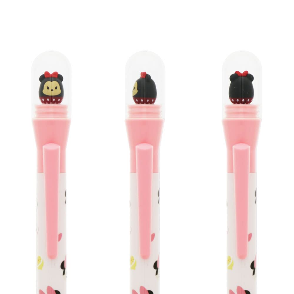 Sunstar Stationery Disney Ballpoint Spinning Dome Minnie S4649133 Oil-Based Pen, Pen, Mouse,