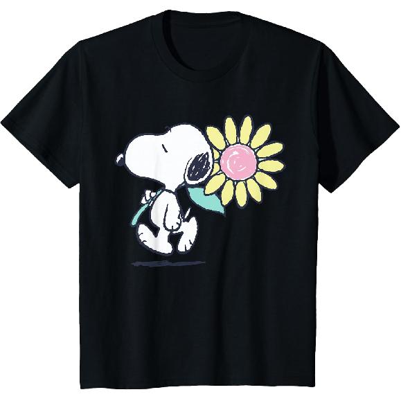 Peanuts Snoopy Rosa Gänseblümchen T-Shirt