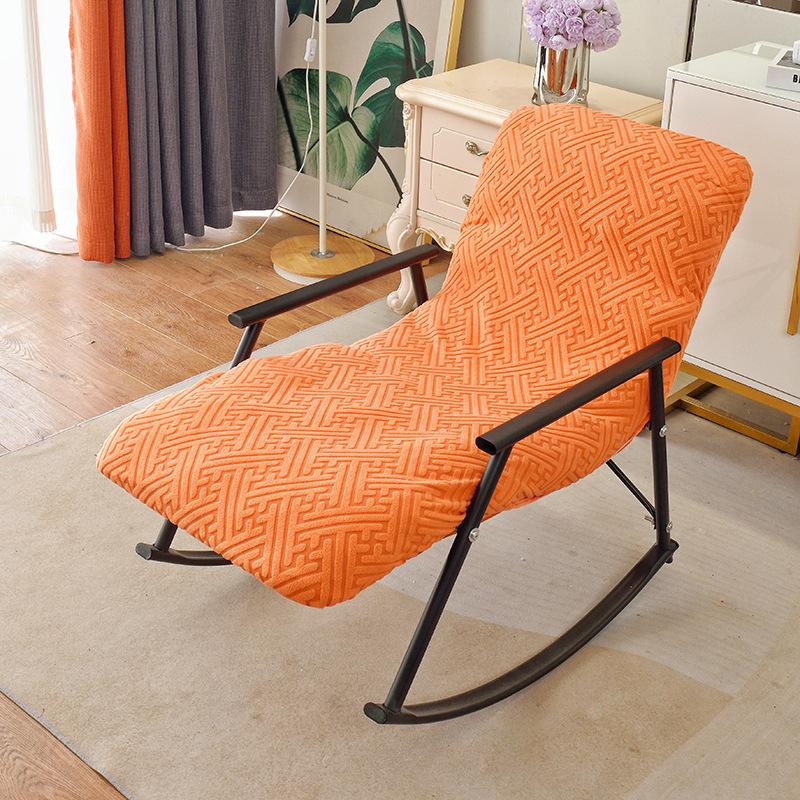 Universal Rocking Chair Dust Cover Solid Color Stretch Recliner Protective Case All-Inclusive Seat Cover(No Chairs, No Cushions)