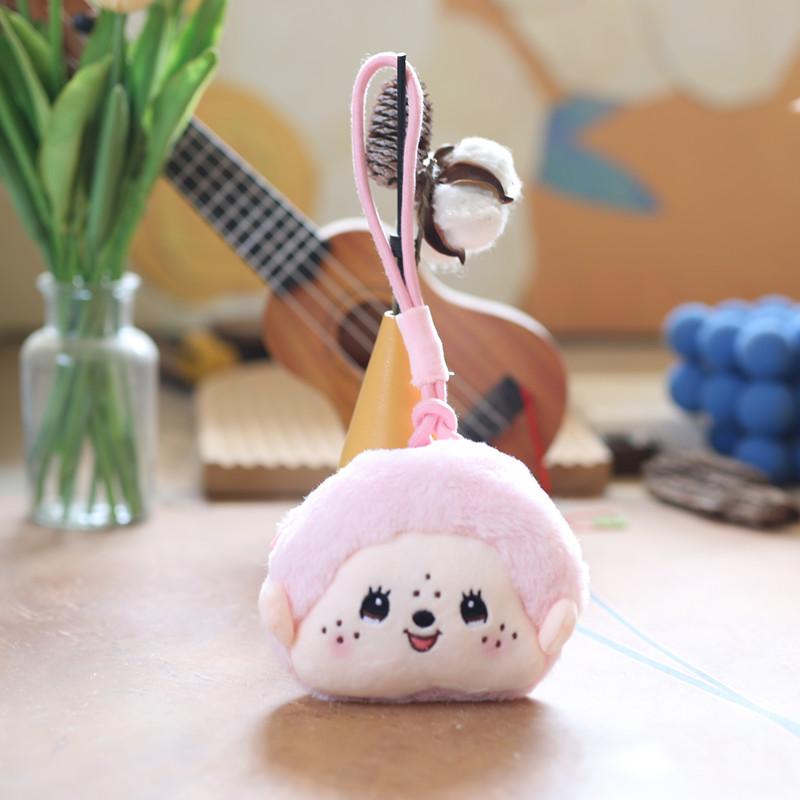 Roztomilý Mengqiqi Přívěsek na peněženku na mince Plyšová hračka Panenka Kreslená taška Závěsek na klíče Panenka