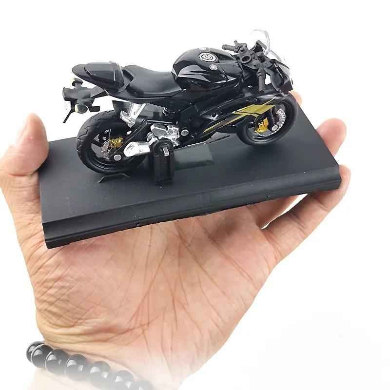 1:18 Ninja Hx816 H2R Diecast Motorcycle Model Workable Shork-Absorber Toy For Children Gifts Toy Decoration