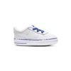 Nike Air Force 1 07 Crib Skateboard Shoes White Blue Infant And Toddler CQ4564-100