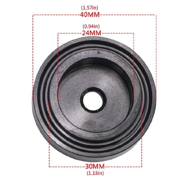 O Rings Sealed Wiper Arm Cover Aluminum Wiper Arm Plugs Cover Upgrades Wiper Arm Cover Easy To Use for Vehicle