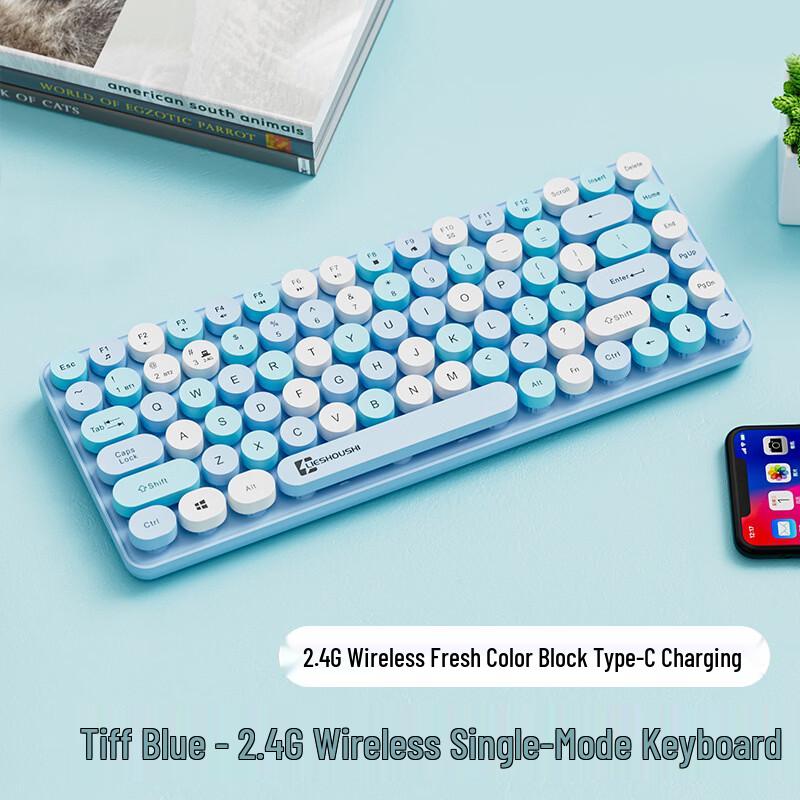 OLOEY Wireless Membrane Keyboard