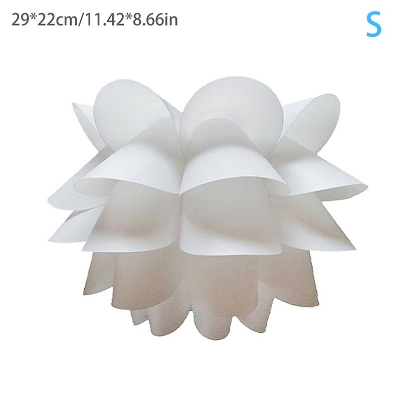 

Многослойный абажур в виде цветка лотоса в скандинавском стиле, защитный абажур для лампы, креативный декоративный плафон, декор для дома, гостиной S