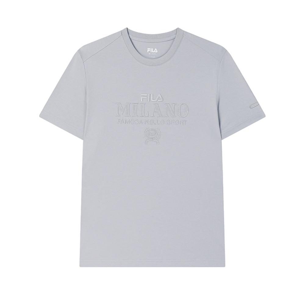 FILA MILANO T Shirt Men s Dark Gray Purple F11M525106FPU 180/100A/XL