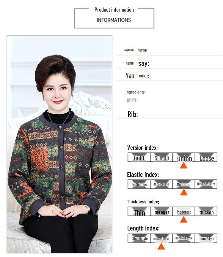 Plus Size Women's Autumn/Winter Knit Cardigan Sweater Coat