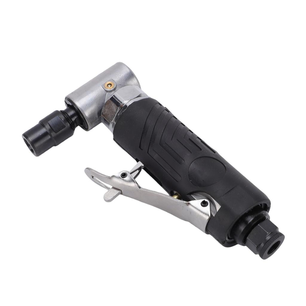 12000 RPM Air Angle Die Grinder 90 Degree Non Slip Grip Right Angle Pneumatic Polisher for Auto Detailing Die Grinding