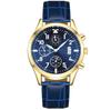 Popular Men Leather Watch with Calendar Luminous Function Watch Fashion Quartz Wristwatches Watches for Men Relogio Masculino
