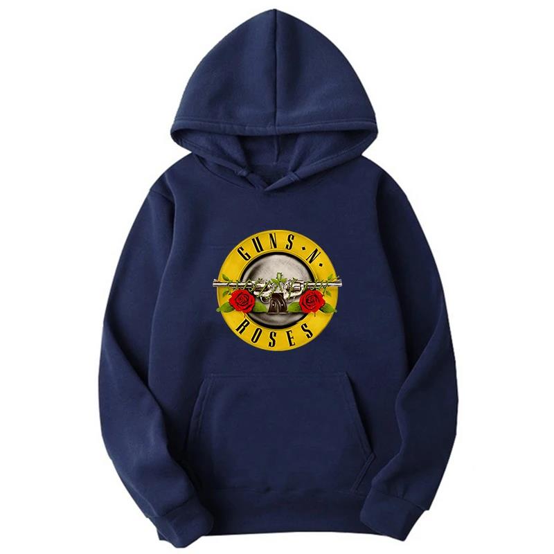 

Men Guns N Roses Printed Hoodies Cotton Hard Rock Band Men And Women Pullover Hip Hop Music Clothing hoodies men moleton 3XL
