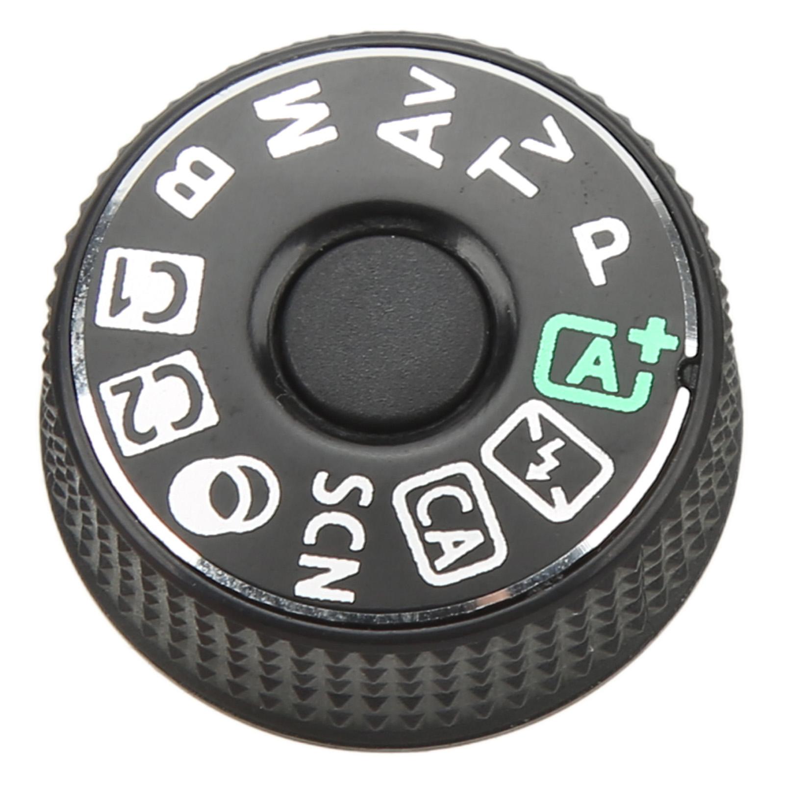 

Camera Top Cover Mode Dial Button ABS Robust Camera Top Cover Mode Dial Lid Replacement for 80D