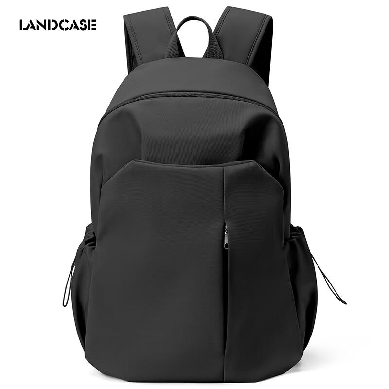 Landcase Backpack for Men, Casual Shoulder Bag for Middle School Students, Large Capacity Laptop Backpack