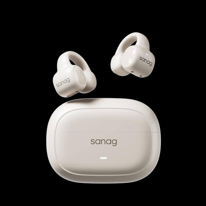 

SANAG S3S Open-Ear Clip-on Bluetooth Bone Conduction Headphones