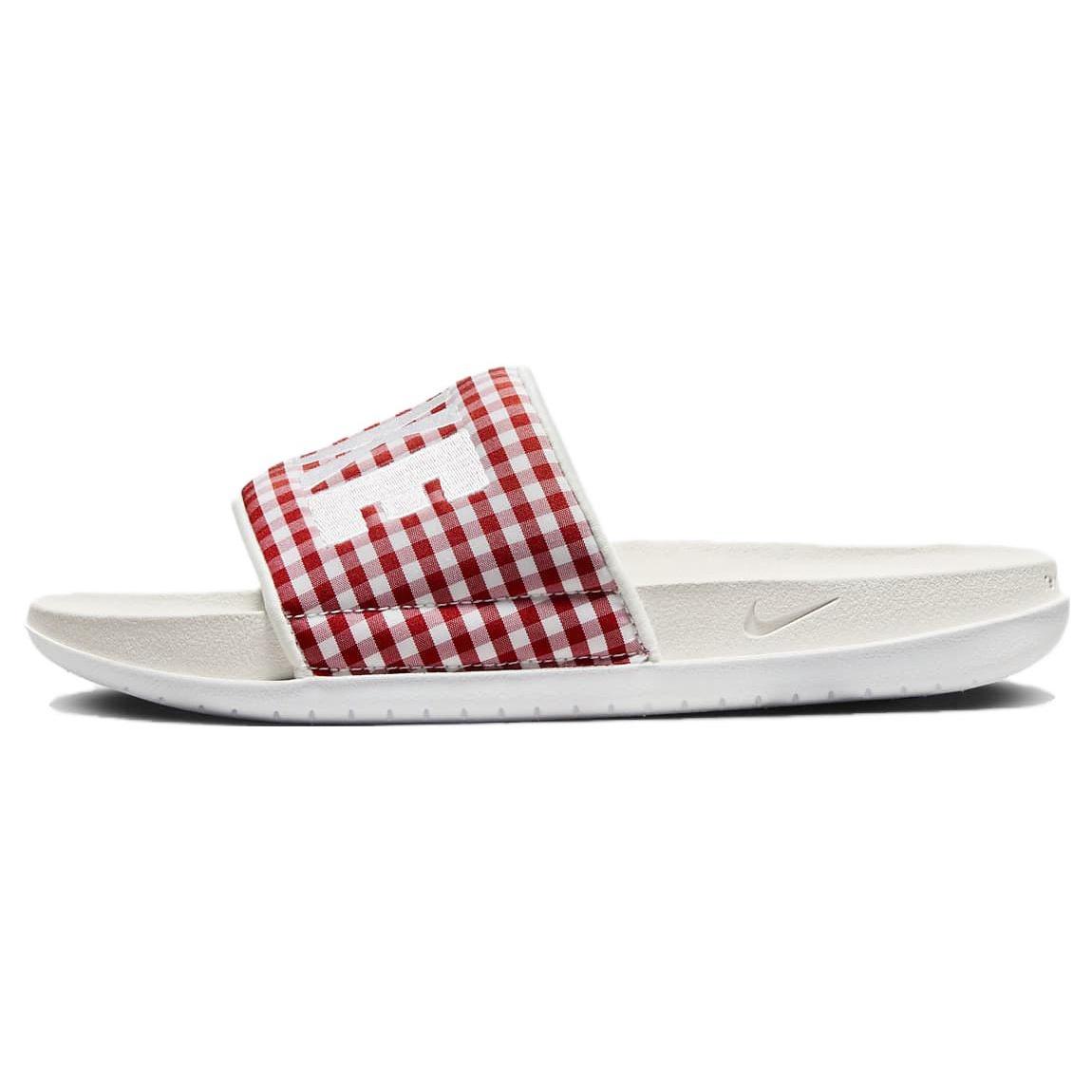 (WMNS) Шлепанцы Nike Offcourt Slide PRNT 'Mystic Red' Женские FN6603-600 EU 35.5 white