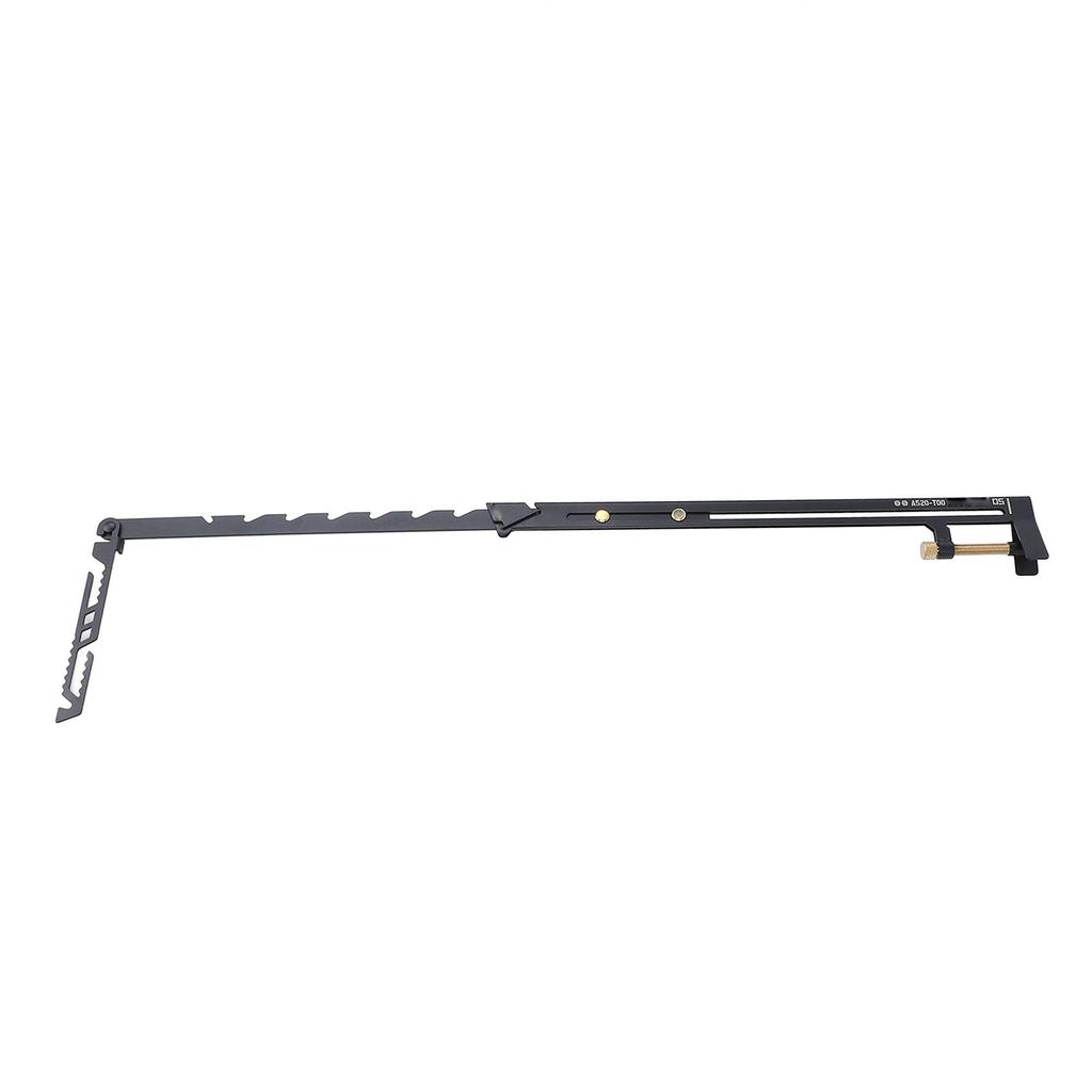 Camping Lantern Stand Hanging Pole 1.5kg Load Bearing Stainless Steel Telescopic Lantern Stand for 0‑28mm Thickness