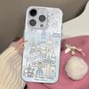 Fireworks Castle Hard Shell Case for iPhone 11/12/13 Pro/14 Pro Max