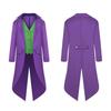 2025Wish Men's Medieval Gothic Swallowtail Coat - European & American Retro Punk Style