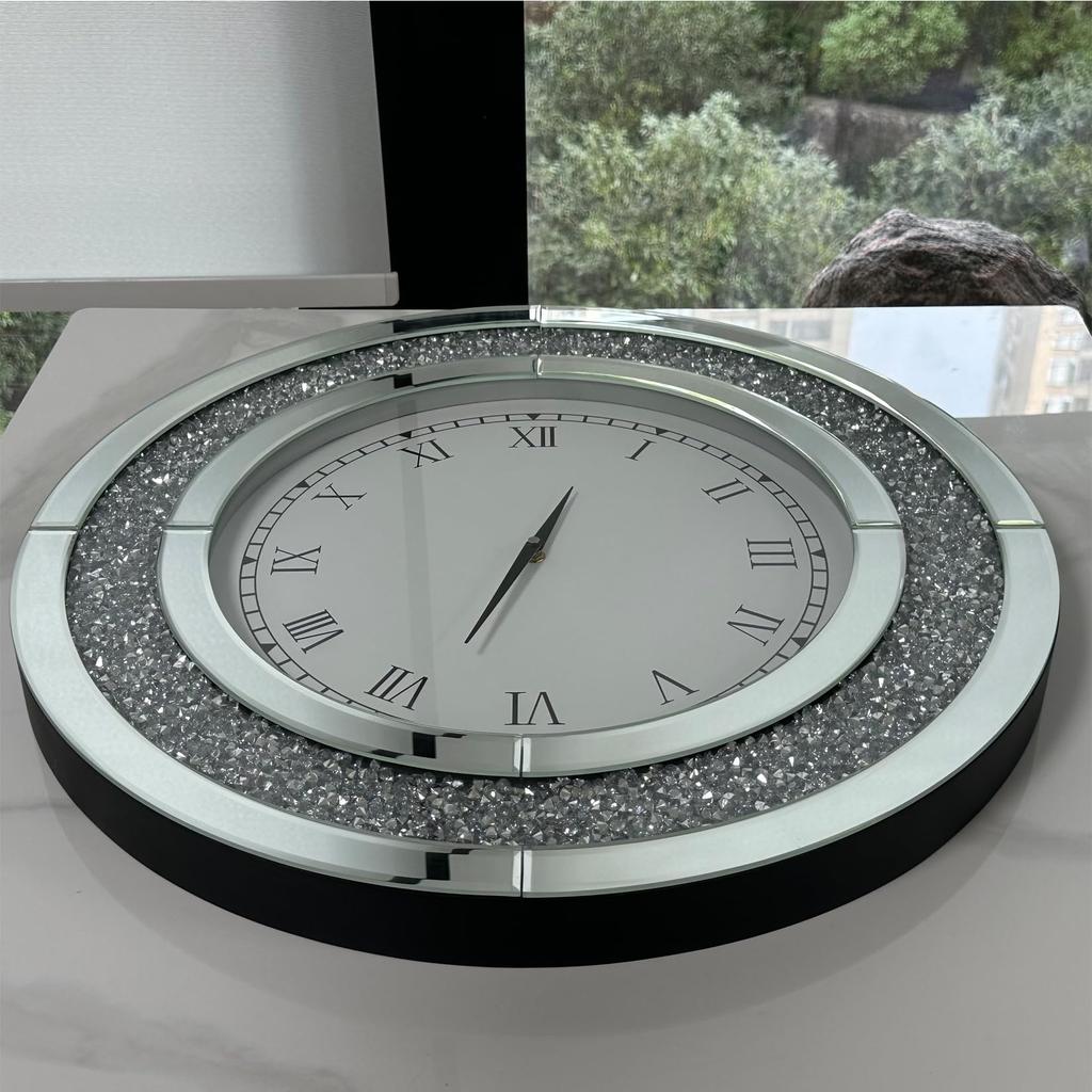 Artloge Wanduhr Stilvolle Wohnzimmer-Wanddekoration Innenuhr Badezimmer Modern Skandinavisch Großes Einweihungsgeschenk Stilles Zifferblatt Analog Dekoration