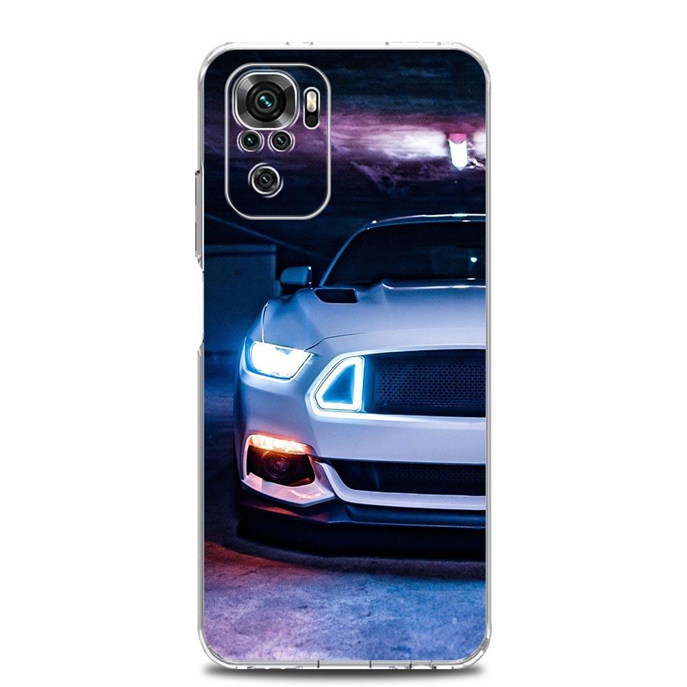 Sport Car Golf 7 Clear Phone Case For Xiaomi Redmi Note 12 5G 9S 9 8 10 11 Pro+ 9T 8T 10C 9C 9A 7 Pro Soft Silicone Back Cover