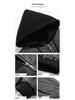 Men's Retro Faux Leather Two-Piece Bomber Jacket - Autumn/Winter Trendy Loose Fit Outerwear