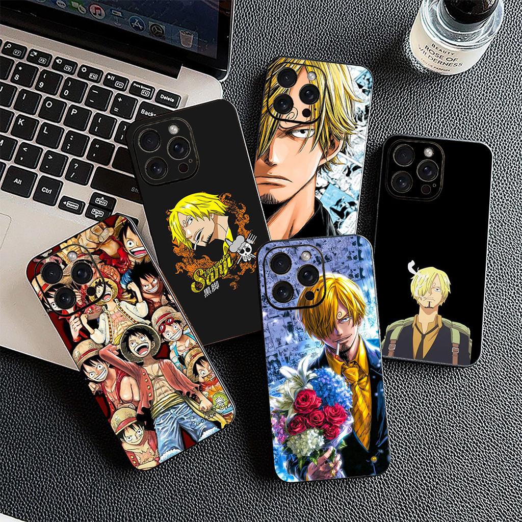 Cover for Samsung Galaxy S22 S21 S20 Fe Ultra S9 Plus + A13 A22 M21 M31 M55 M15 Phone Case Roronoa Zoro Luffy One Pieces Sanji
