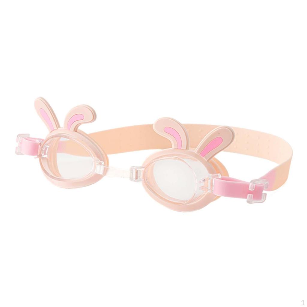 Cartoon Animal Kids Swimming Goggles,Child Swim Goggles Practicing Water Pool Anti Fog