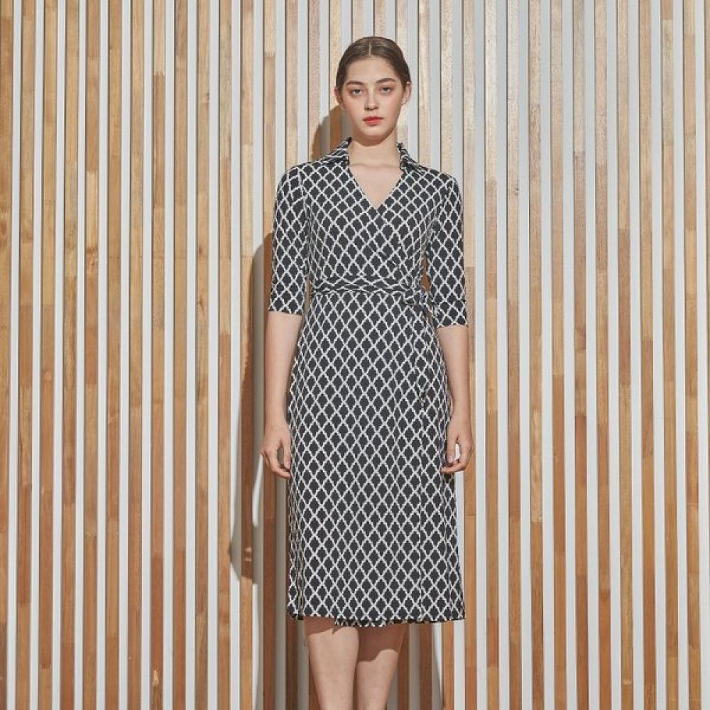 

Lipbbam Creora Derosi Cara 3 4 Sleeve Long Wrap Dress Ldm11cd01 PLUS/LDM11CD01