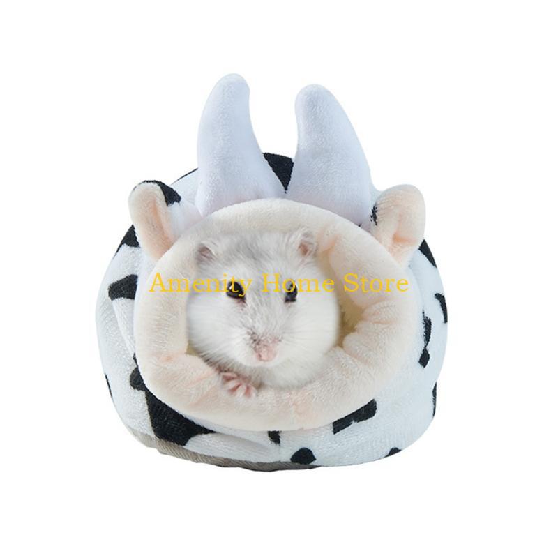 F26C Hammock Bed Ferret Rodents Hammock Bed Hideout Cage Accessories Toy Bed for Guinea Pigs Chinchilla Hedgehogs Glider S