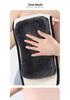 Velcro Adjustable Faux Lambswool & Rabbit Fur Lumbar Support Belt - Enhanced Warmth & Comfort