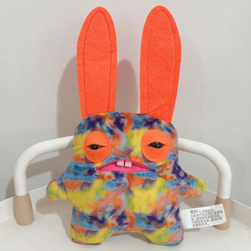 Funny Ugly Cute Monster Plush Toys Assorted Pastel rainbow Hues Soft Fluffy Material Novelty Decorative Gift for Teen Collectors