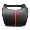 SEAMETAL Car Neck Pillow Memory Foam Pillow 1PC PU Leather Car Auto Seat Neck Rest