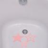 12Pcs Cartoon Star-Shaped Non-Slip Bathtub Stickers Peva Anti-Slip Shower Floor Decals for Kids Bathroom Safety Grip Mat
