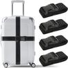 Luggage Binding & Tie Strap Set with Thickened Packing Straps