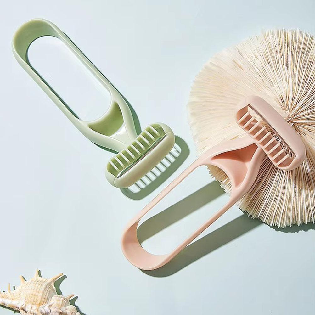 3Colors Non-Sensory Armpit Hair Razor, Leg Hair and Armpit Hair Razor, Macro Blade for Gentle Shaving