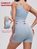 Damen nahtlose einteilige Shapewear Bauchweg Hüftformer Body mit unregelmäßigem Einzelträger bequeme Unterwäsche