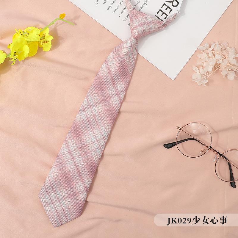 Japanese Plaid Black Bow Tie Collar Rope Women'S Necktie College Wind Streamer Jk Bow Shirt Ins Sailor Suit
