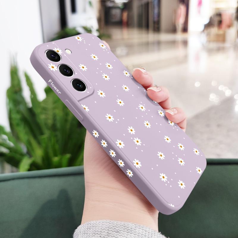 Beautiful Daisy Phone Case For Samsung Galaxy A17 A57 A37 A07 A56 A36 A26 A16 A06 Silicone Cover