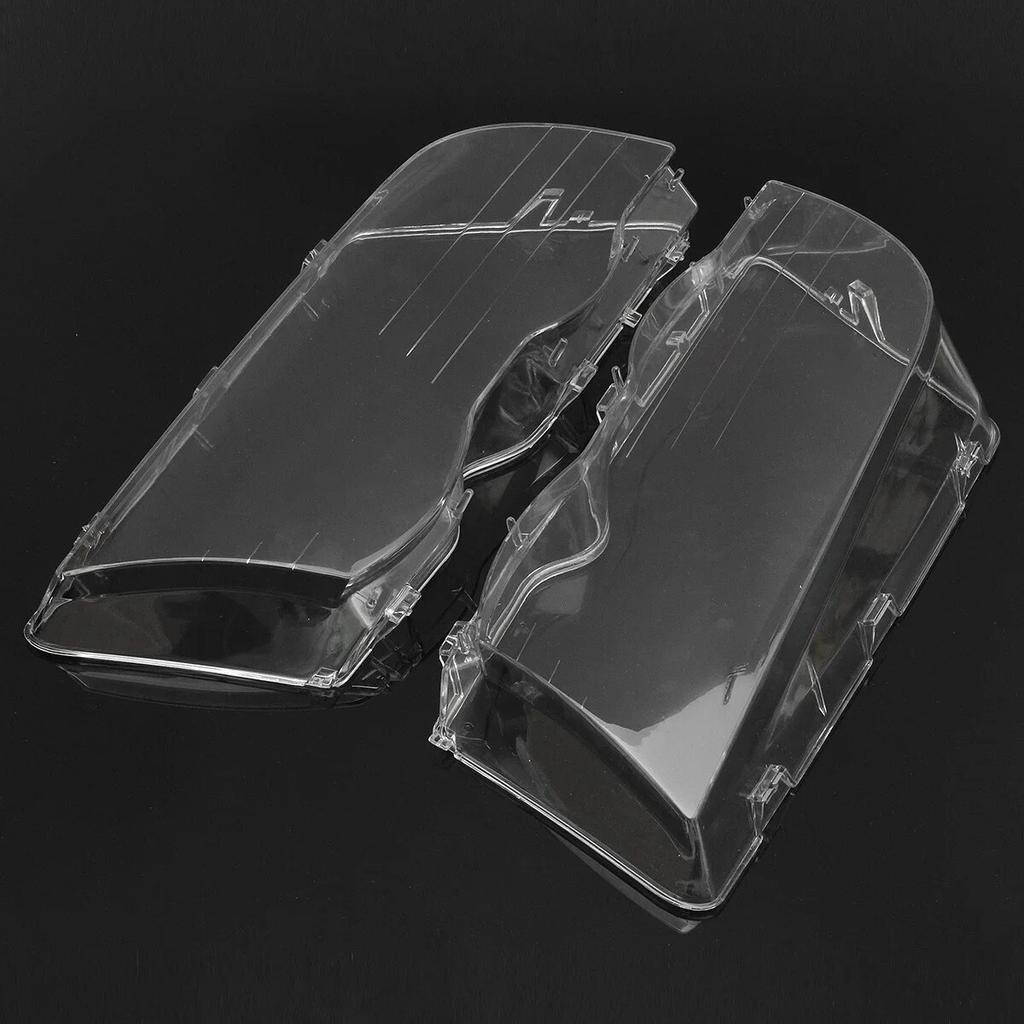 Car Headlight Cover Lampshade Waterproof Bright Shell Cover for BMW E46 3 Series 4 Door 1998-2001 HeadLamp Clear Lens Cover