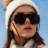 Luxury Brand Oversized Sunglasses For Men Women Designer Sun Glasses Fashion Gradient Square Shades Eyeglasses Outdoor Shades