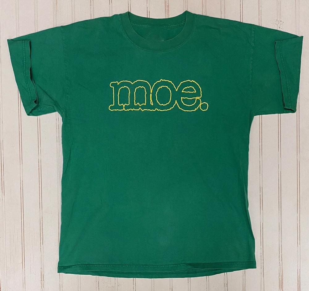 NEW Moe The Band Logo Band Short Sleeve Cotton Green S-5XL T Shirt TT662 Unisex T-Shirt S