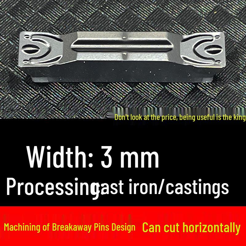 CNC Nut- und Abstechklingen: Edelstahl mggn/mgmn300/400 Einsätze