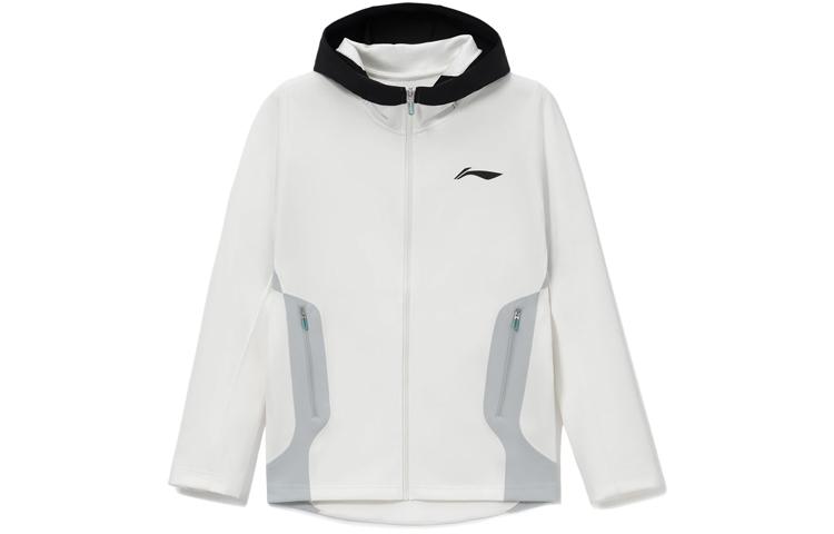 Li Ning Professional Basketball Collection Jacket Fall Men s White AWDS105-1 XXL
